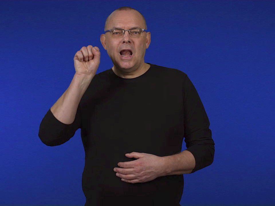 letterbox Svenskt teckenspråkslexikon Stockholms universitet